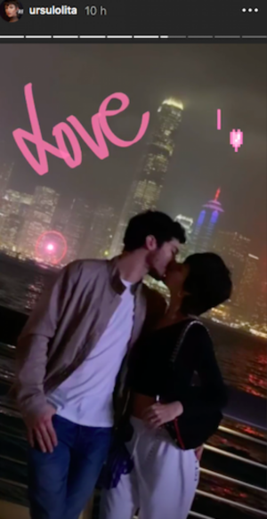 &Uacute;rsula Corber&oacute; i Chino Dar&iacute;n, de vacances a Hong Kong