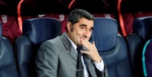 Valverde, durant el Bar&ccedil;a-Tottenham.