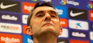 Valverde, durant la roda de premsa prèvia al Barça-Madrid de Copa del Rei.