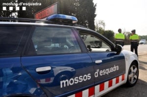 Vehicle i patrulla dels Mossos d'Esquadra