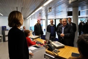 Visita a les instal·lacions de l'empresa municipal Taigua