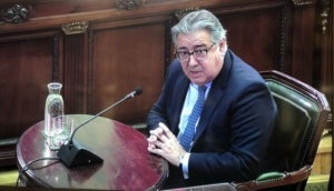 Zoido, en un moment de la seva intervenci&oacute;