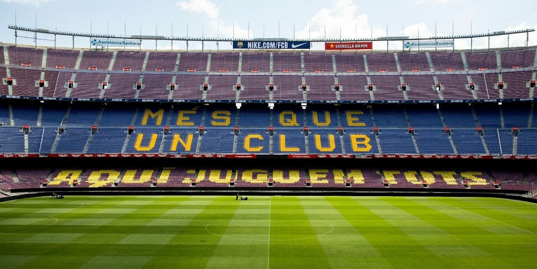 El Camp Nou, abans del partit entre el Barça i el Leganés | FC Barcelona