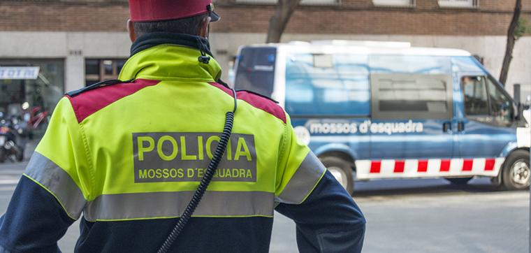 Mossos d'Esquadra.