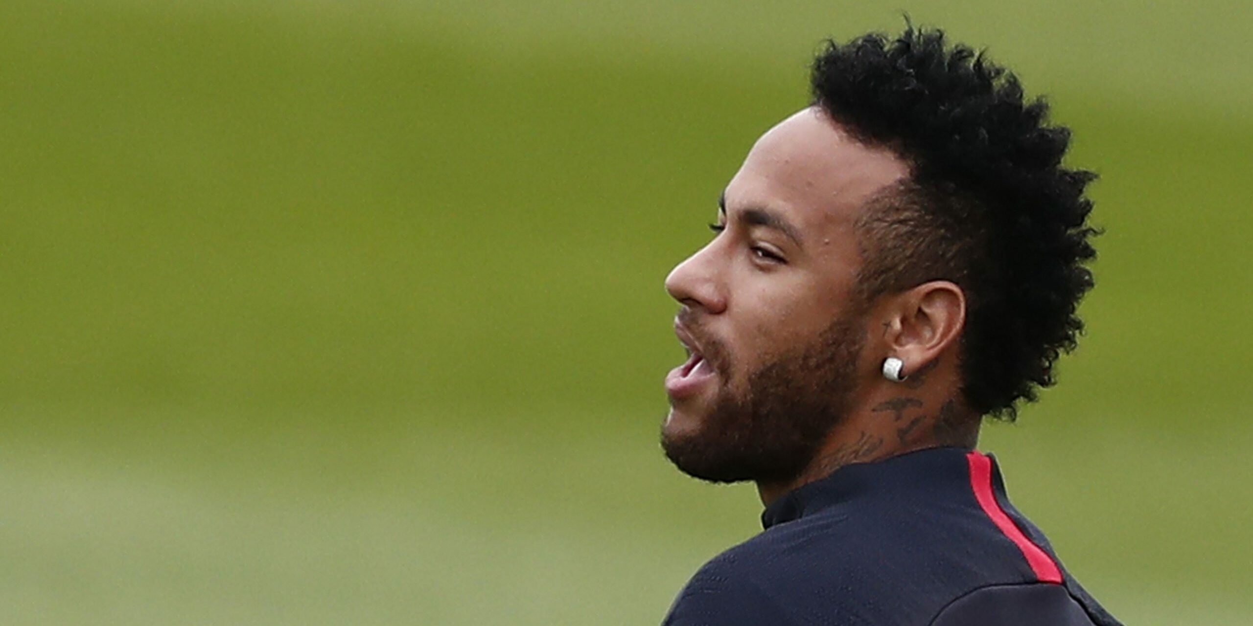 Neymar, durant un entrenament del PSG | EFE