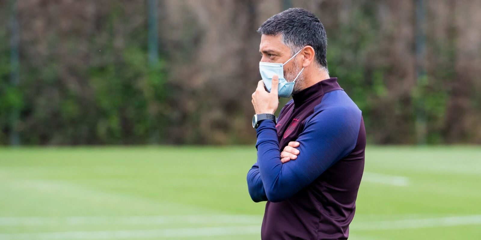 Garcia Pimienta, durant un entrenament | FC Barcelona