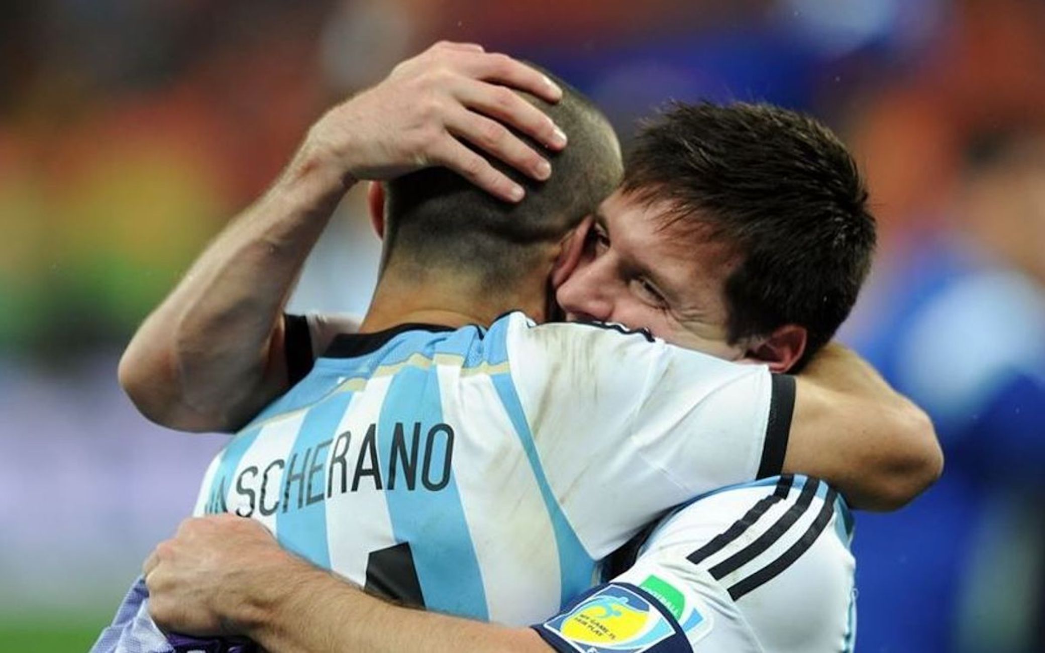 Messi i Mascherano, durant un partit de la selecció argentina | FC Barcelona