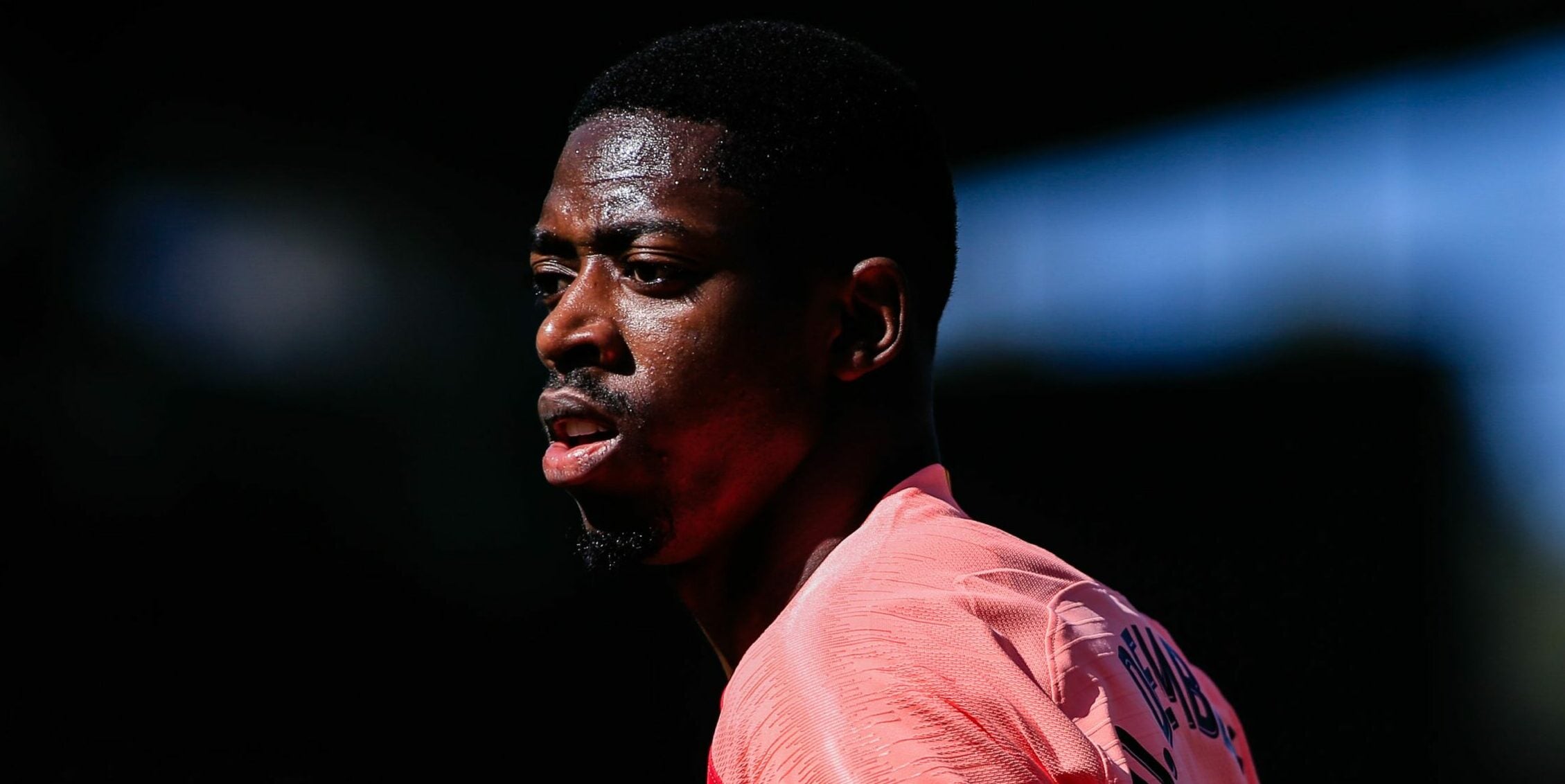 Dembélé, durant l'Osca-Barça. | Europa Press
