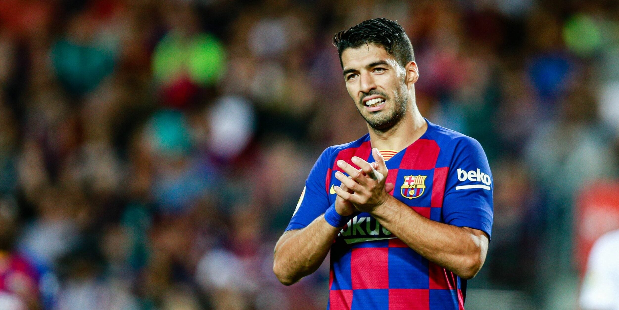  Luis Suárez, durant el Barça-Sevilla | Europa Press