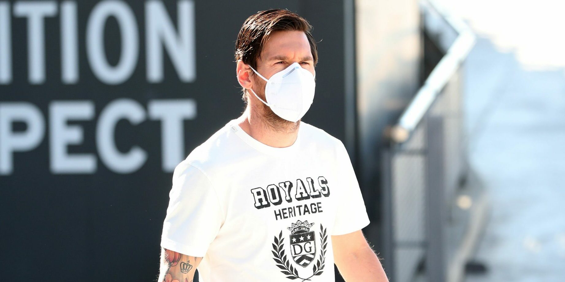 Messi, durant les proves de coronavirus | FC Barcelona