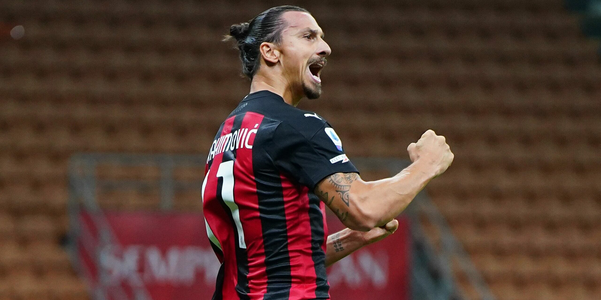 Zlatan Ibrahimovic celebra un gol amb el Milan | Europa Press