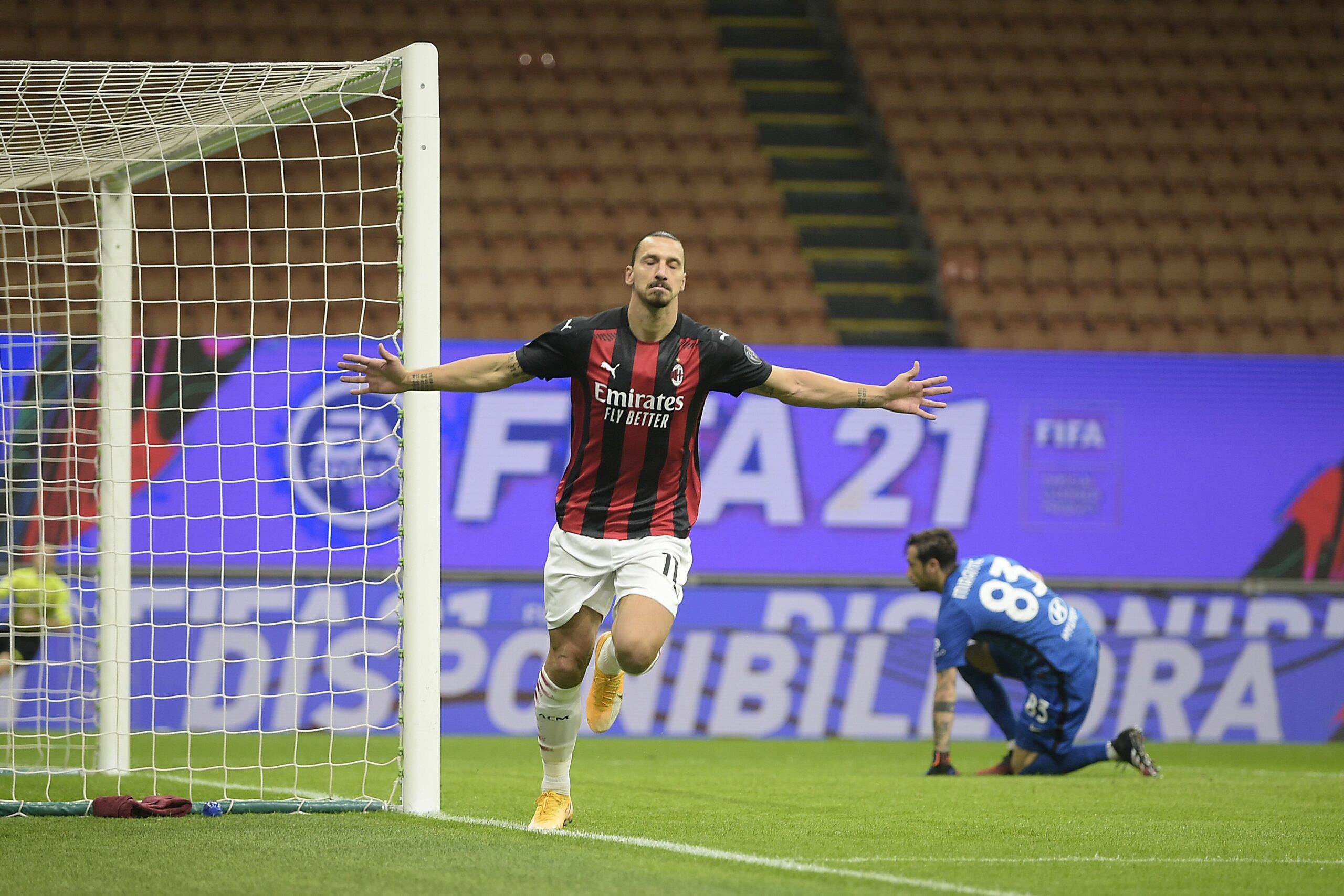 Ibrahimovic celebra un gol | Europa Press