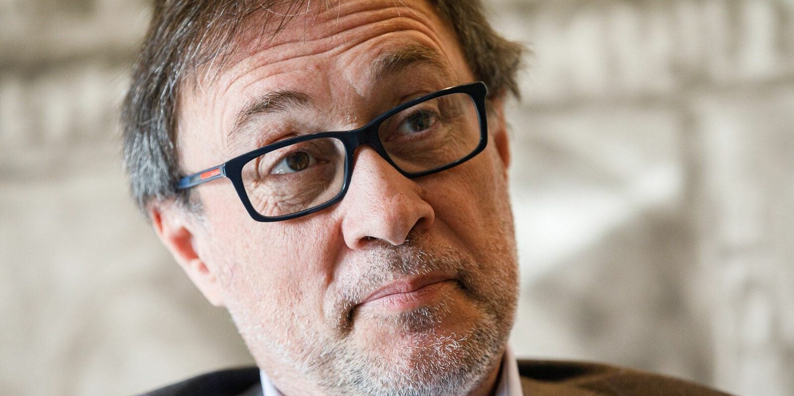 Agustí Benedito, durant l'entrevista amb 'El Món' | Jordi Borràs