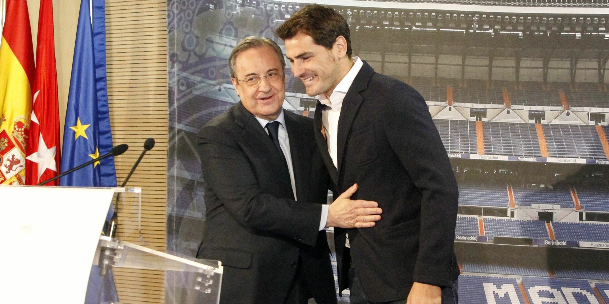 Iker Casillas, amb Florentino Pérez | Europa Press