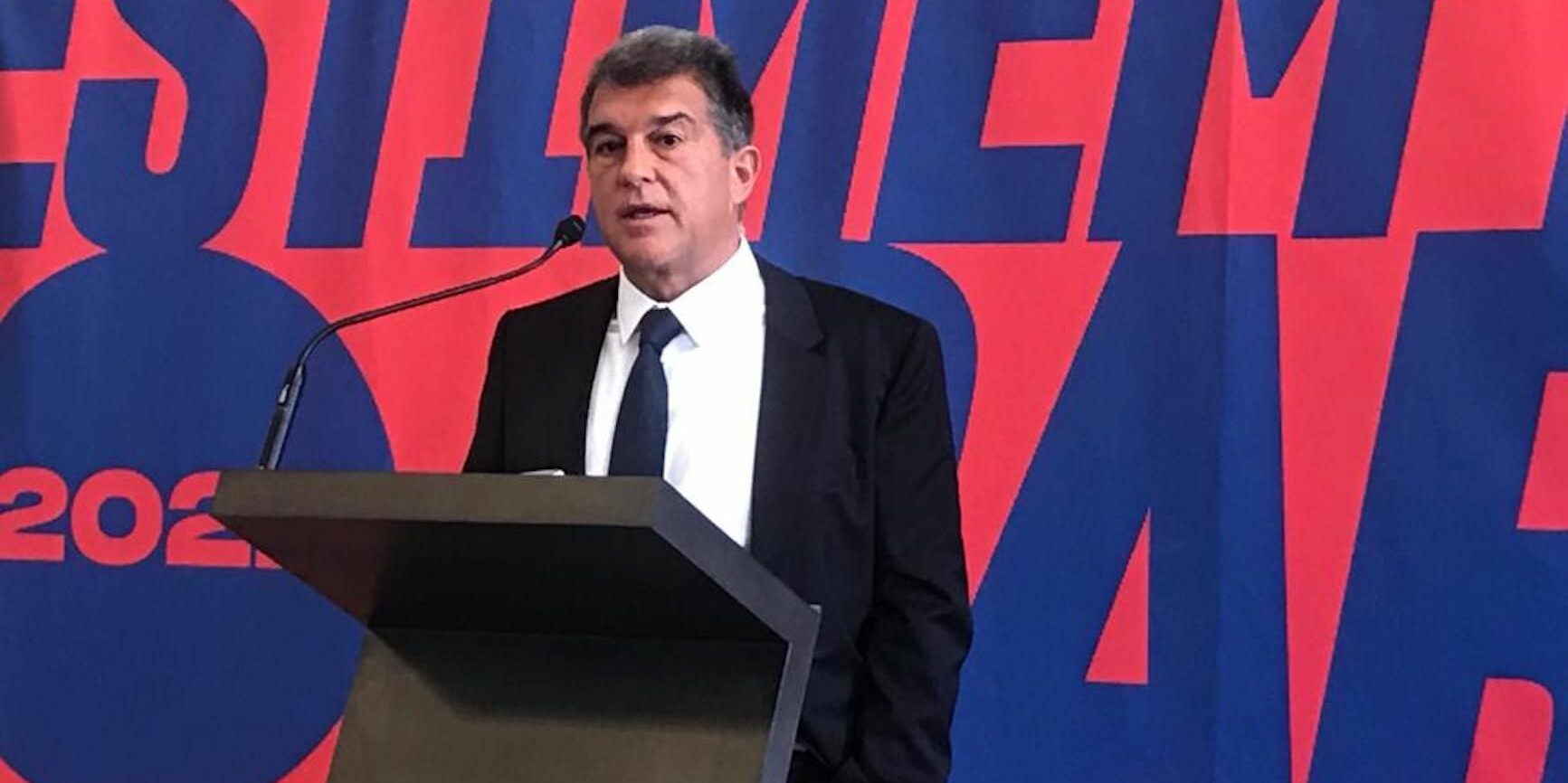 Joan Laporta, precandidat a les eleccions del Barça | Salvador Cot