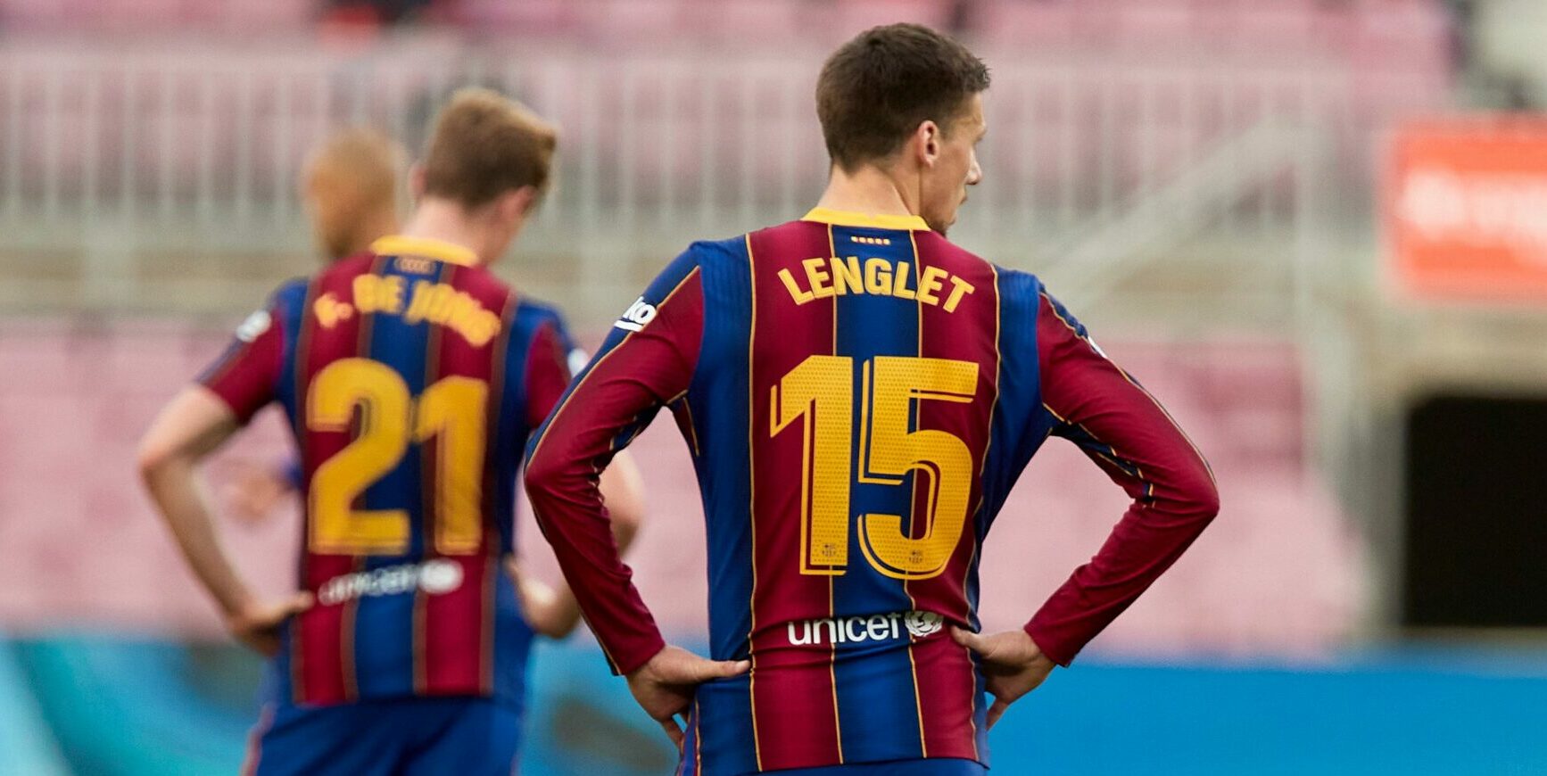 Lenglet, al Camp Nou | Europa Press
