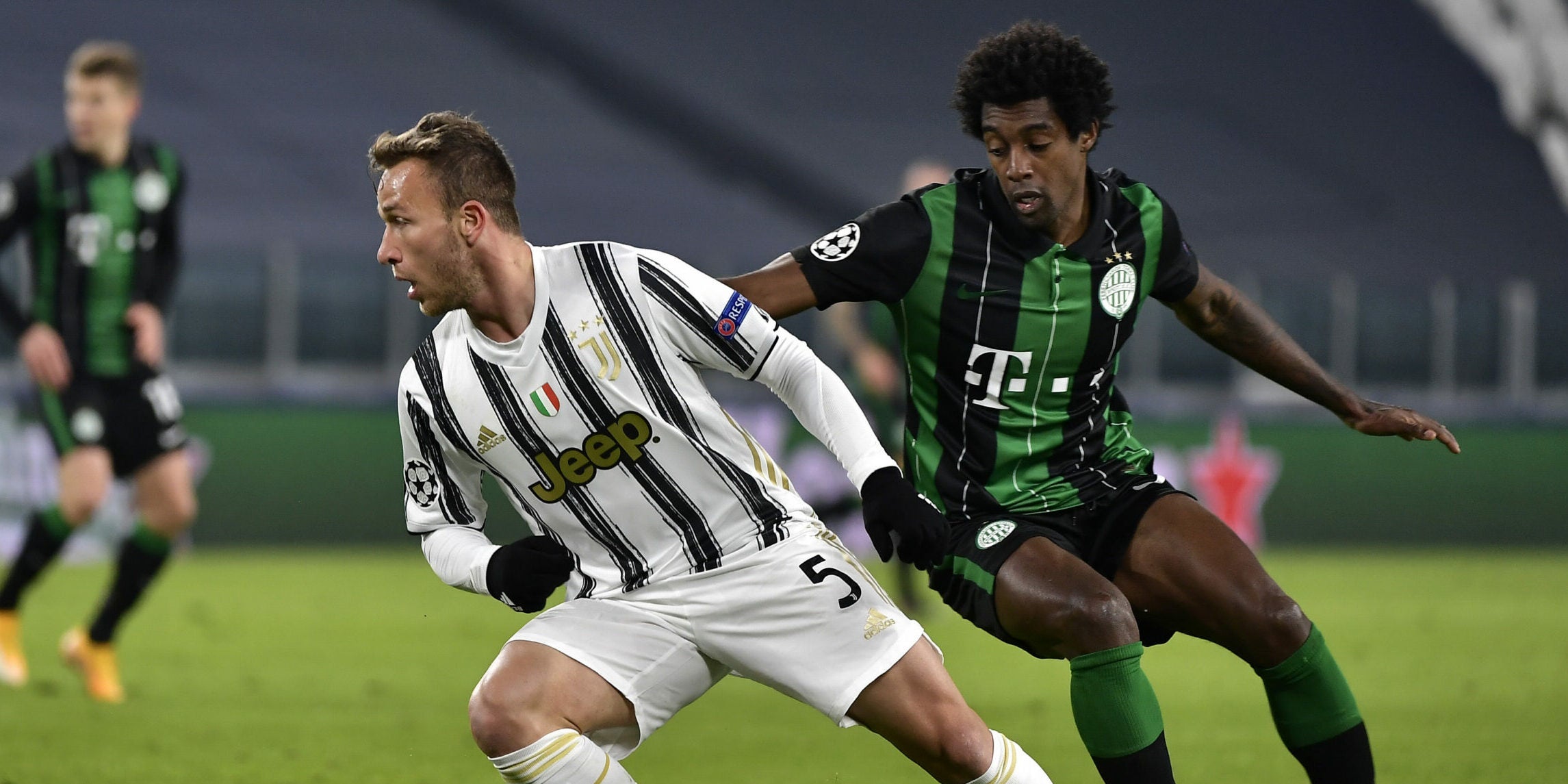 Arthur, durant un partit de la Juventus | Europa Press