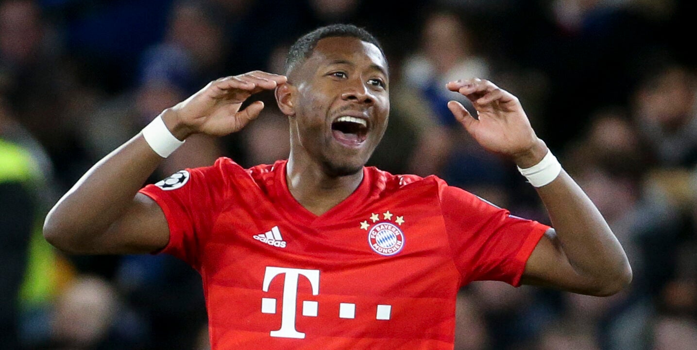 David Alaba, durant un partit del Bayern | Europa Press
