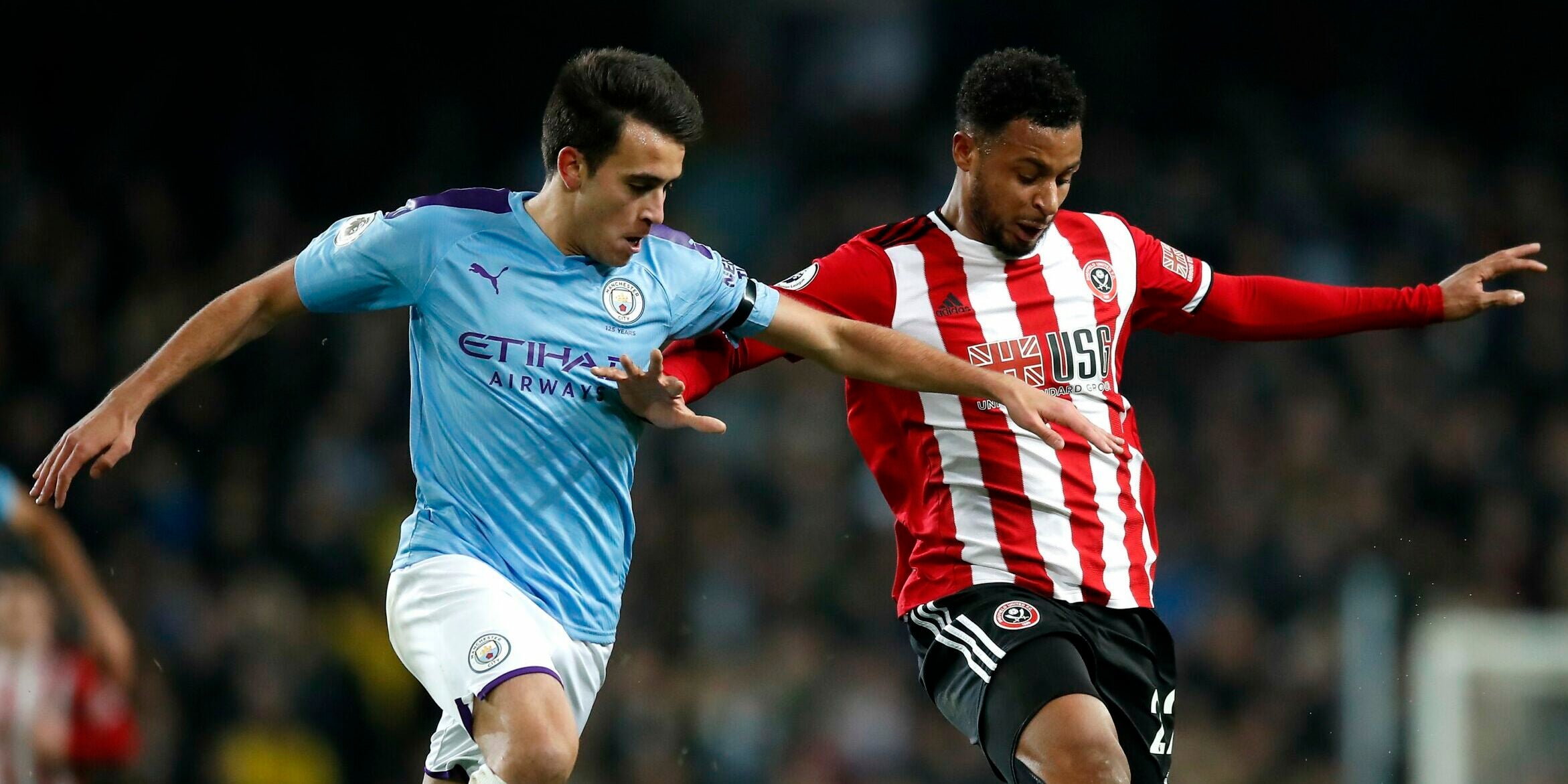Eric Garcia, durant un partit | Manchester City