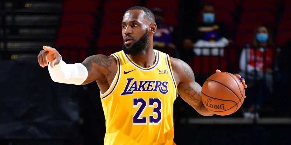 Lebron James, durant un partit dels Lakers | Europa Press