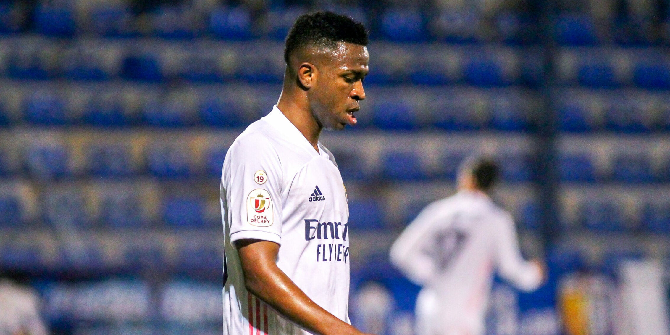 Vinícius es lamenta durant el partit del Madrid contra l'Alcoià | Europa Press