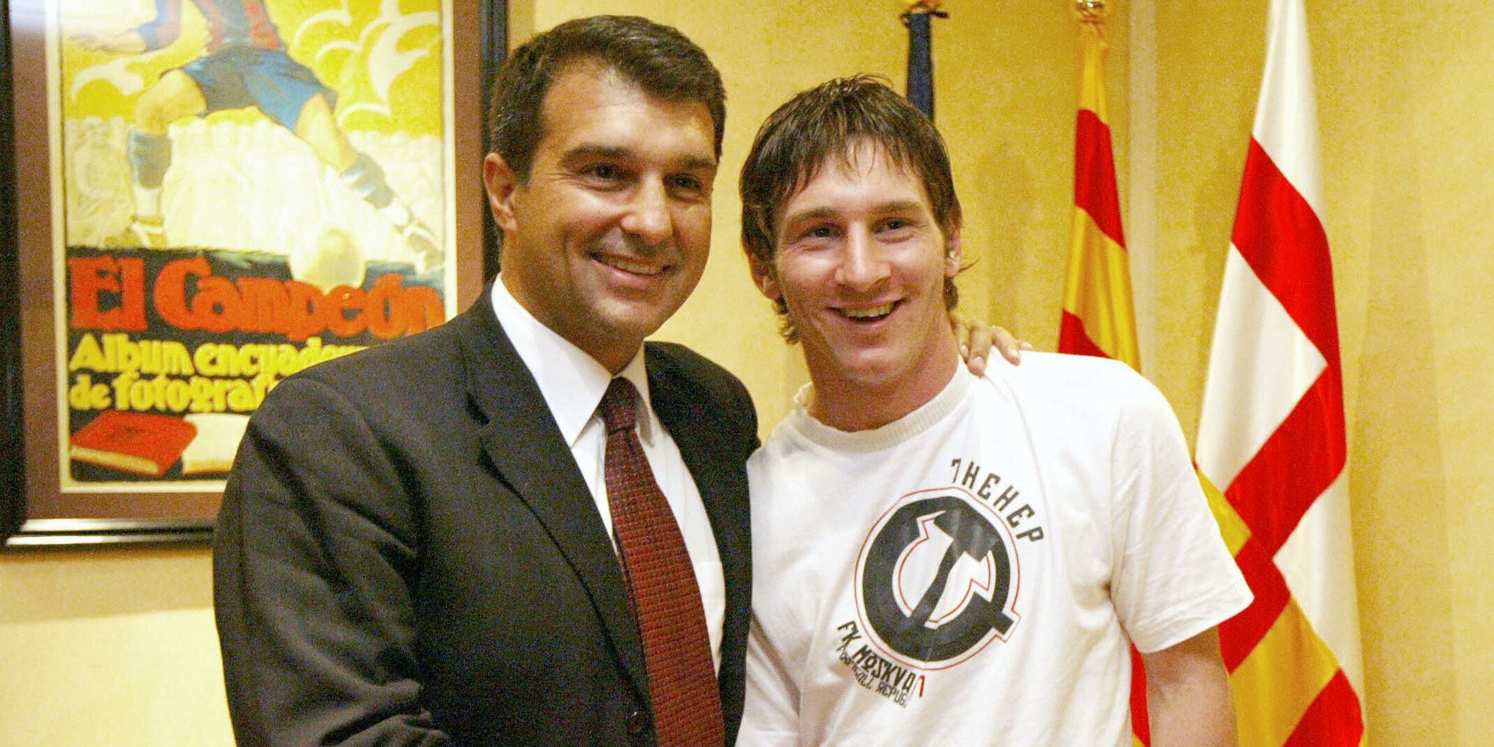 Laporta i Messi, en arxiu | EFE