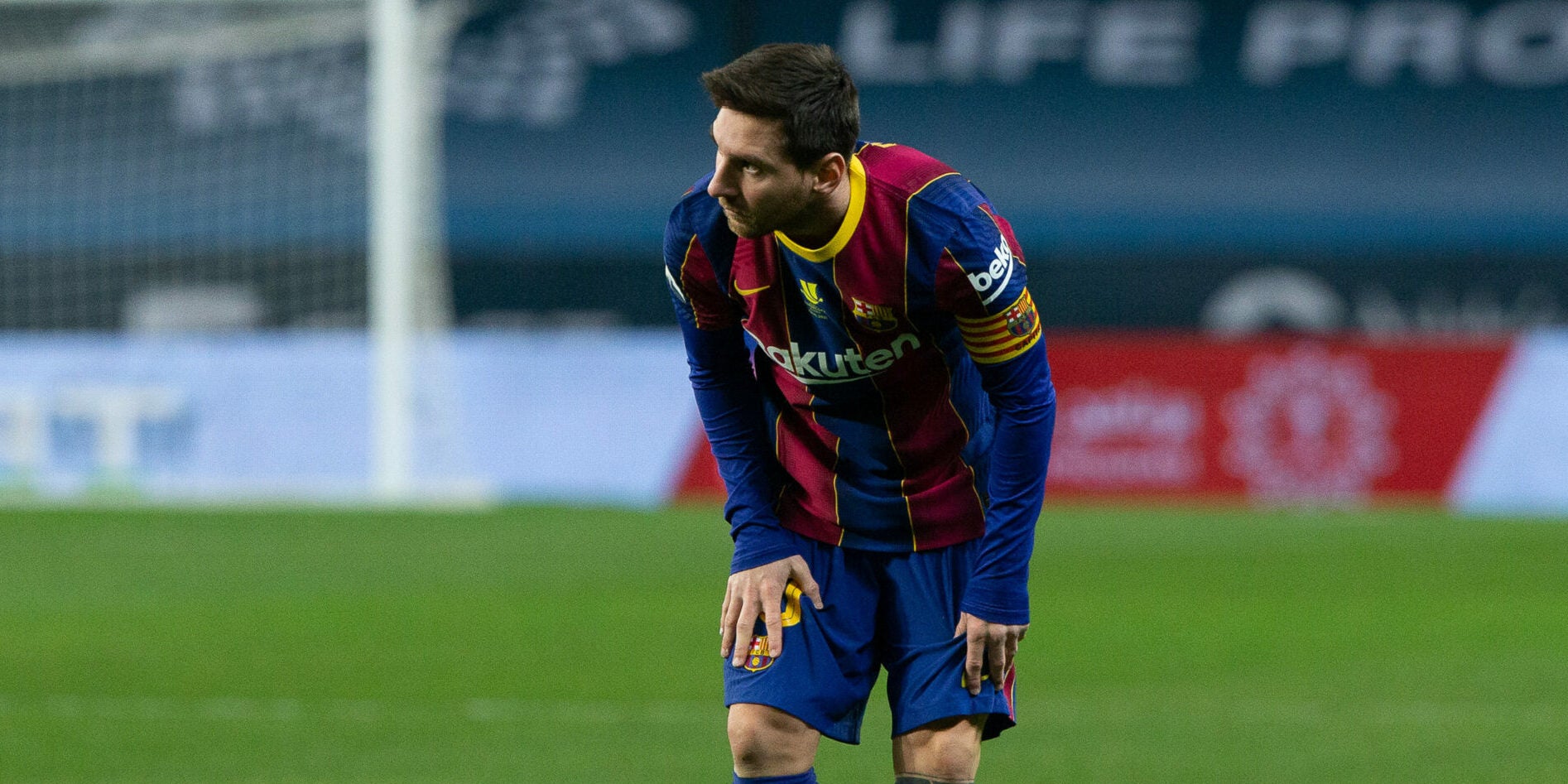 Leo Messi, durant la final de la Supercopa | Europa Press