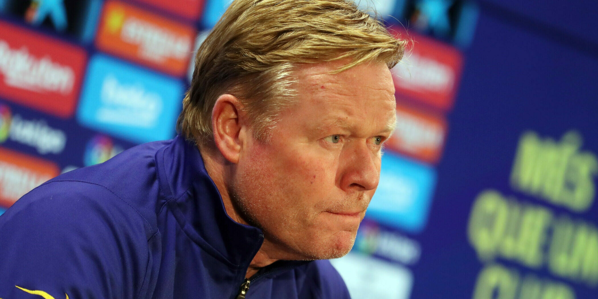 Ronald Koeman, en roda de premsa | FC Barcelona
