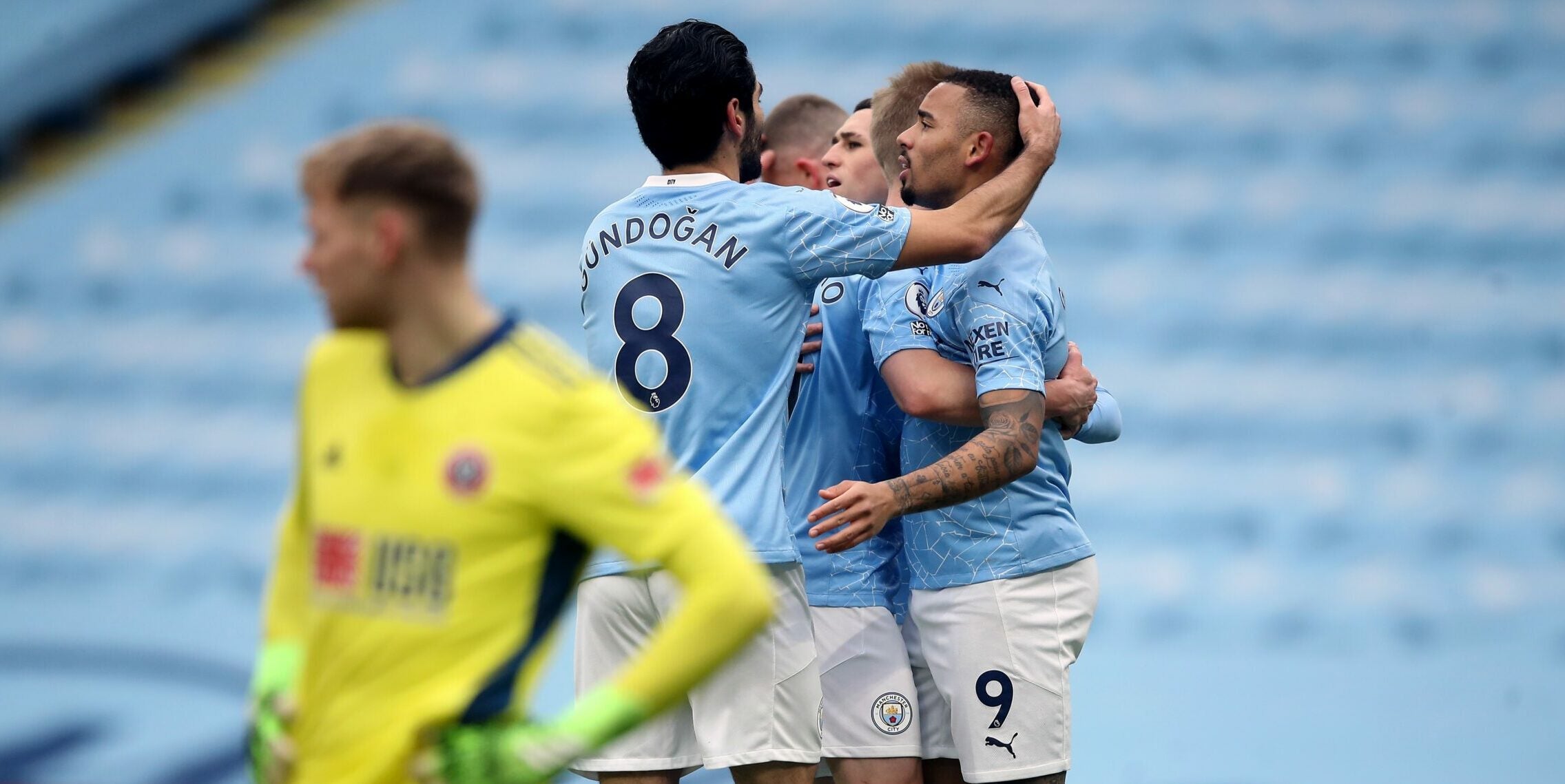 Gabriel Jesús, davanter del Manchester City | Europa Press