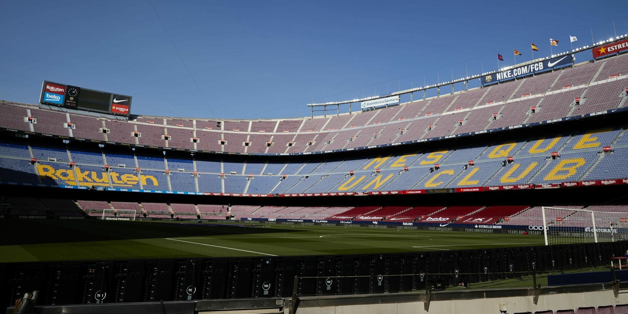 El Camp Nou, abans del clàssic | Europa Press