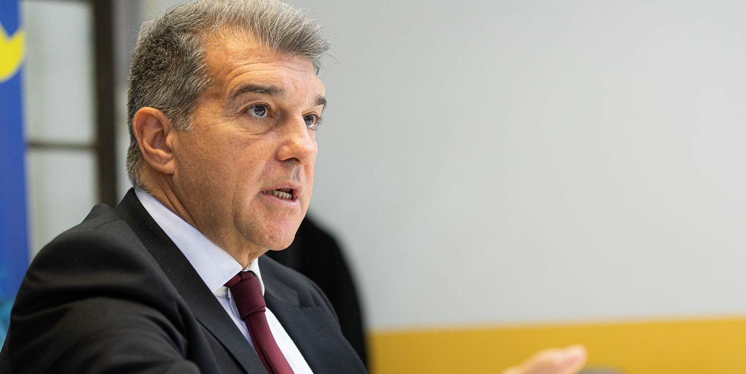 Joan Laporta, president del Barça | Jordi Borràs