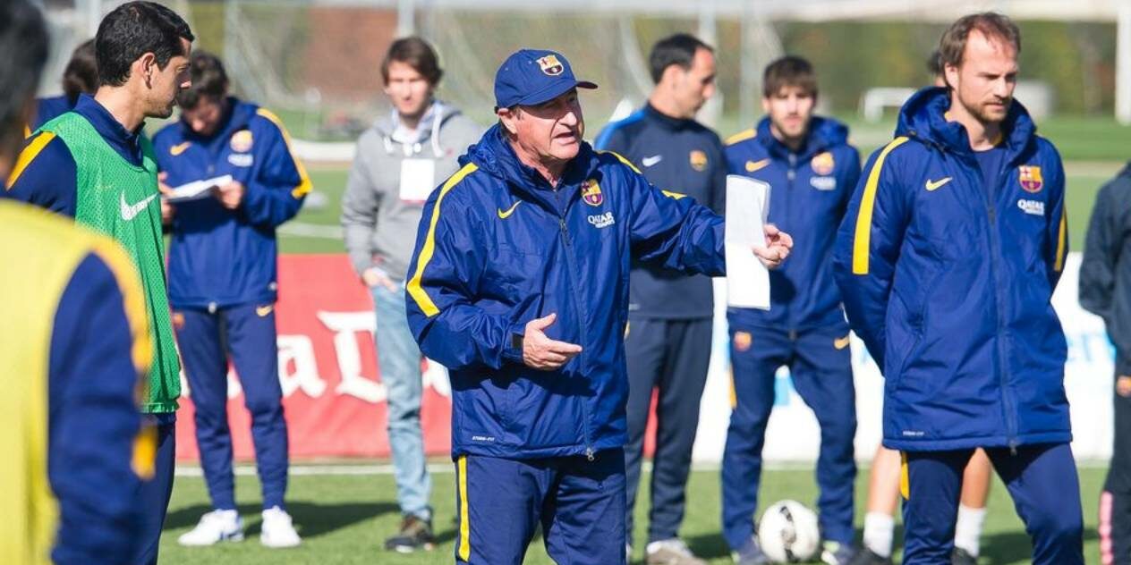 Joan Vilà, durant la seva etapa al Barça | FC Barcelona