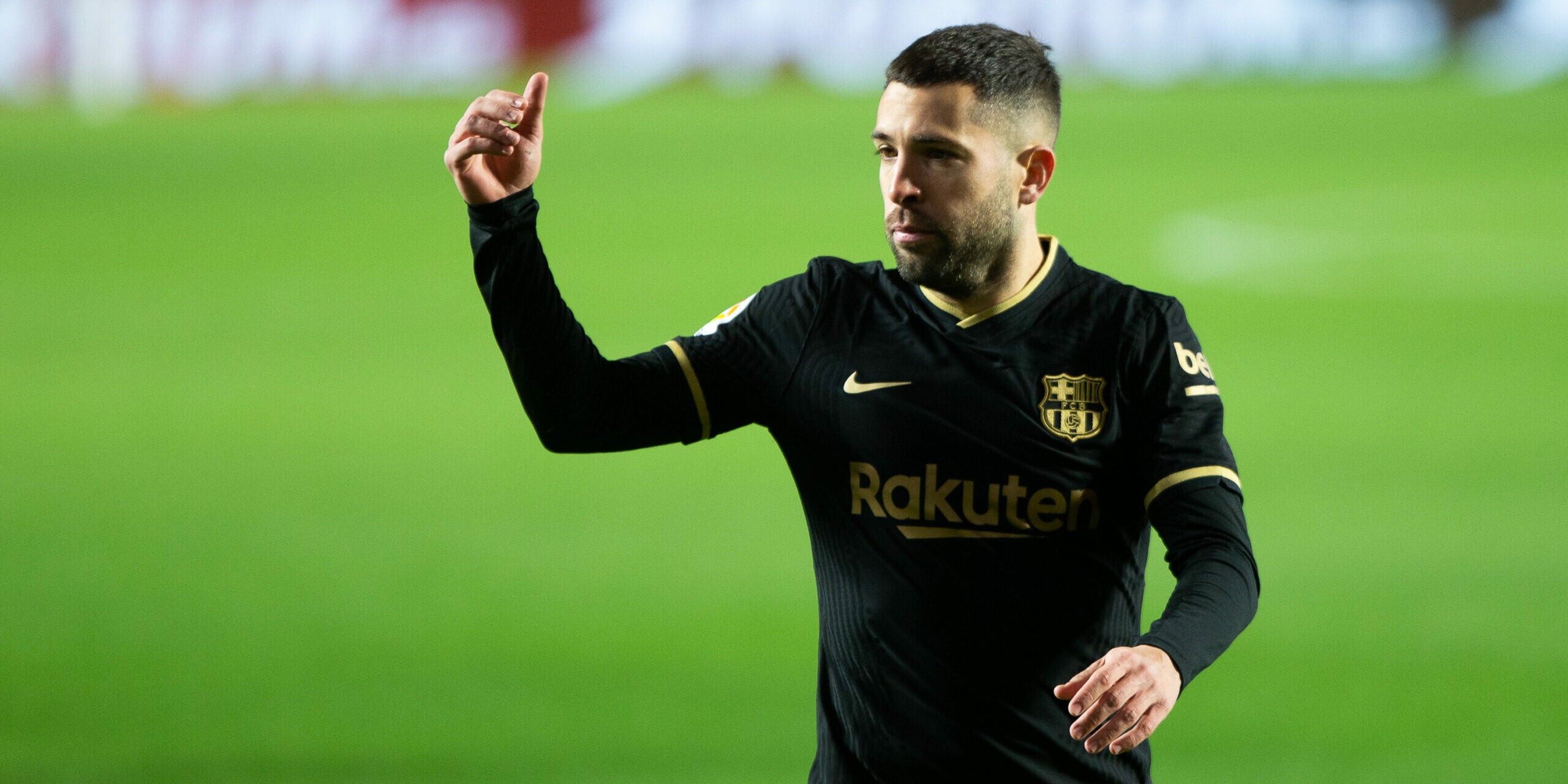 Jordi Alba, durant un partit del Barça | Europa Press
