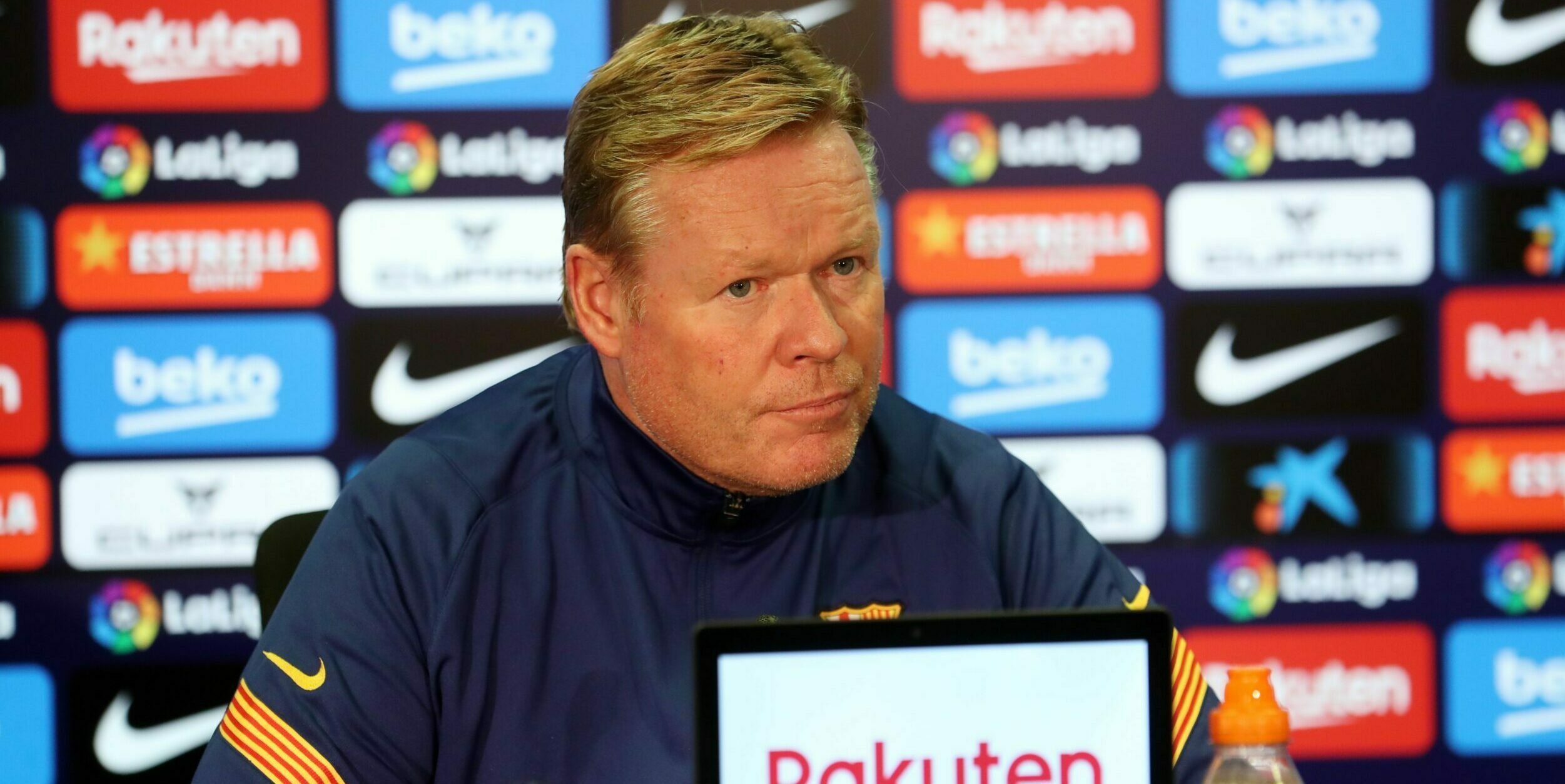 Koeman, en roda de premsa | FC Barcelona