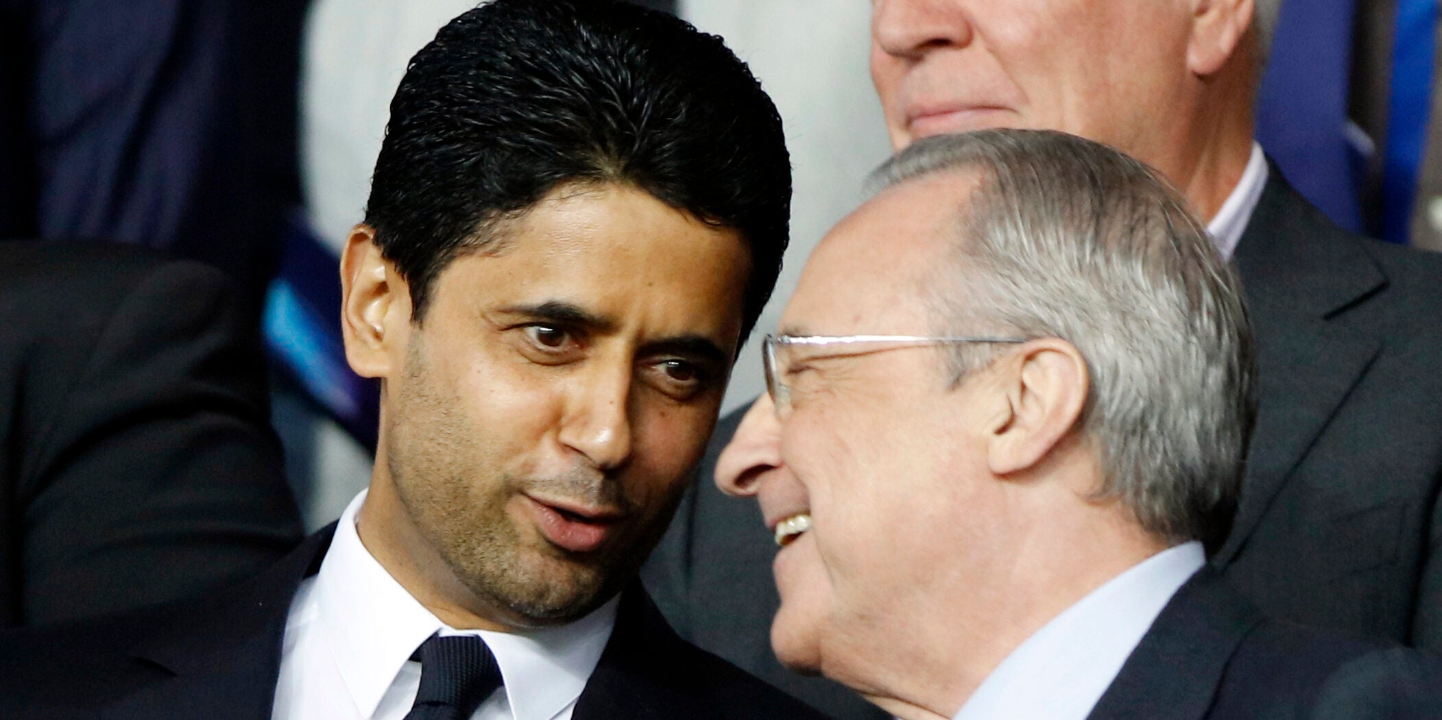 Nasser Al-Khelaifi, amb Florentino Pérez | Europa Press