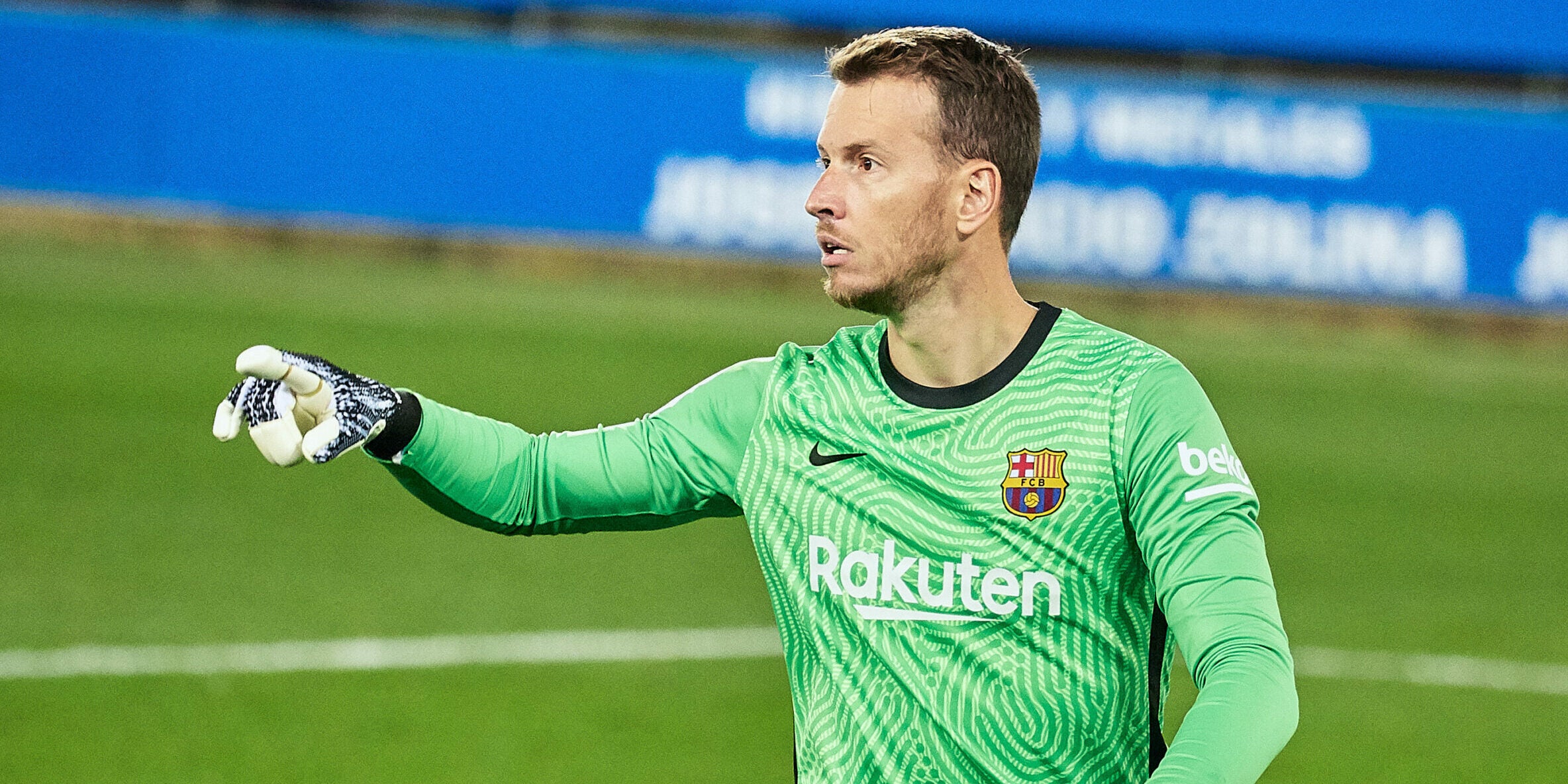 Neto, durant un partit del Barça | Europa Press