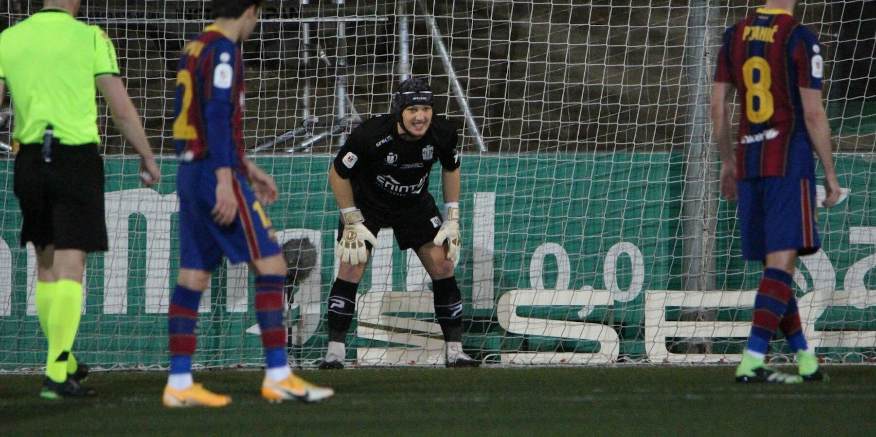 Ramón Juan, porter del Cornellà | UE Cornellà