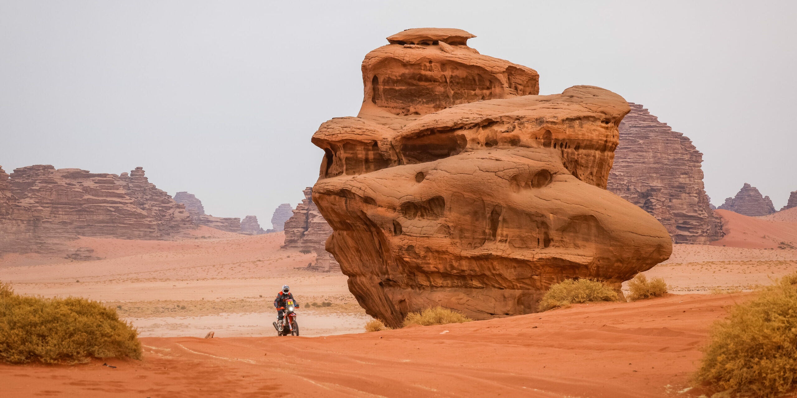 Un pilot del Dakar, durant l'antepenúltima etapa | Europa Press