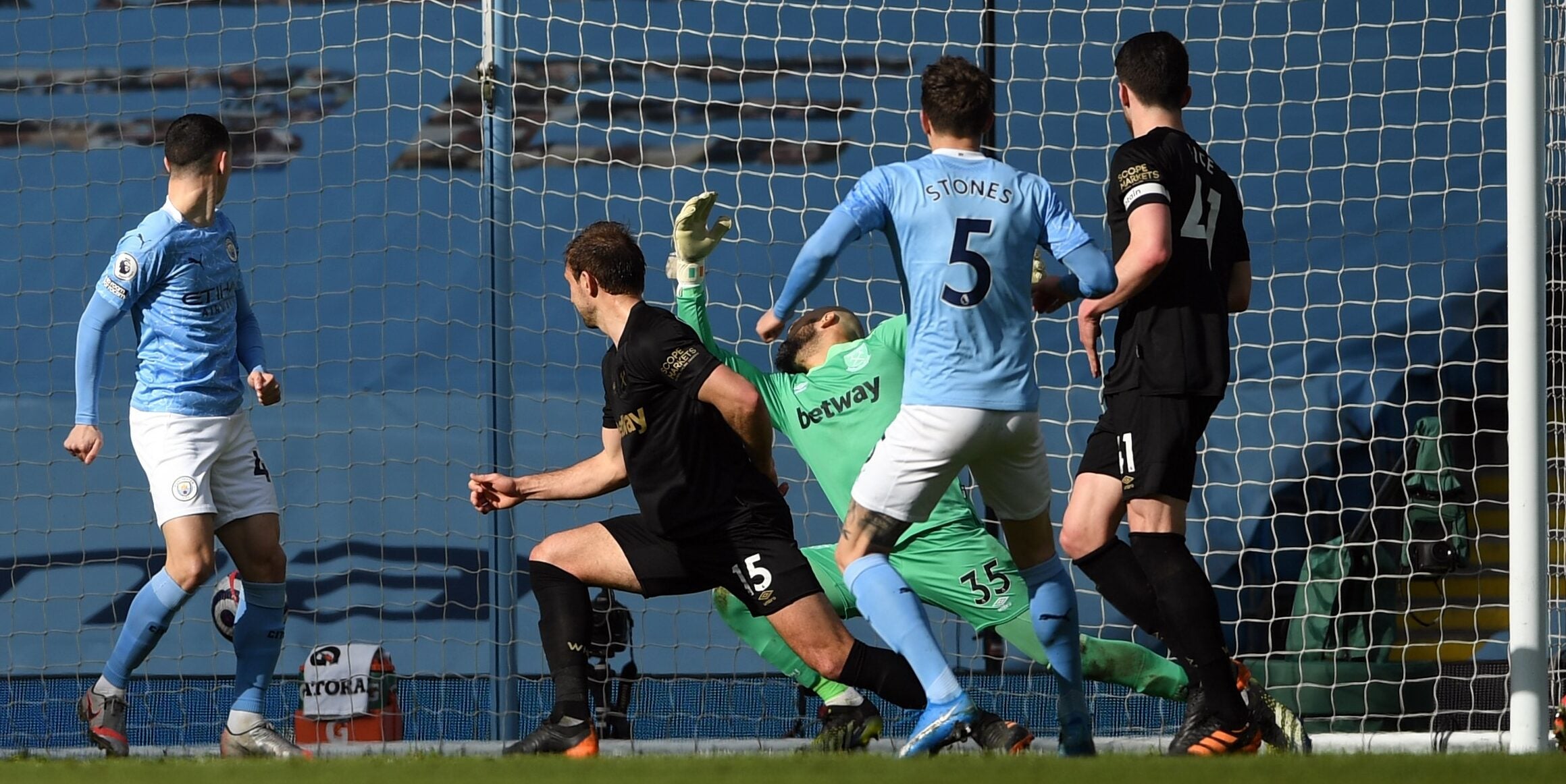 Stones, jugador del City | Europa Press