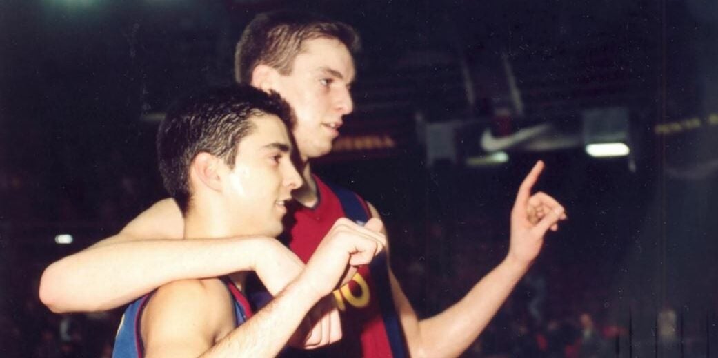 Pau Gasol, amb Juan Carlos Navarro | FC Barcelona