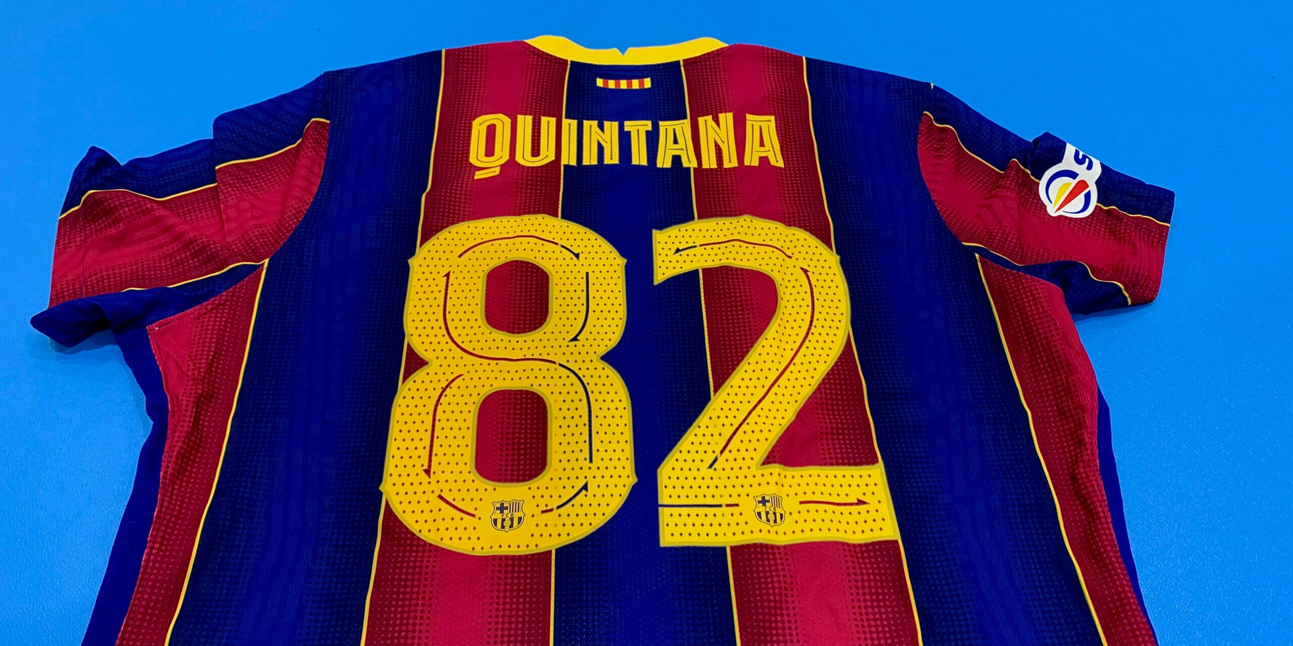 El dorsal d'Alberto Quintana, a la samarreta del Barça | FC Barcelona