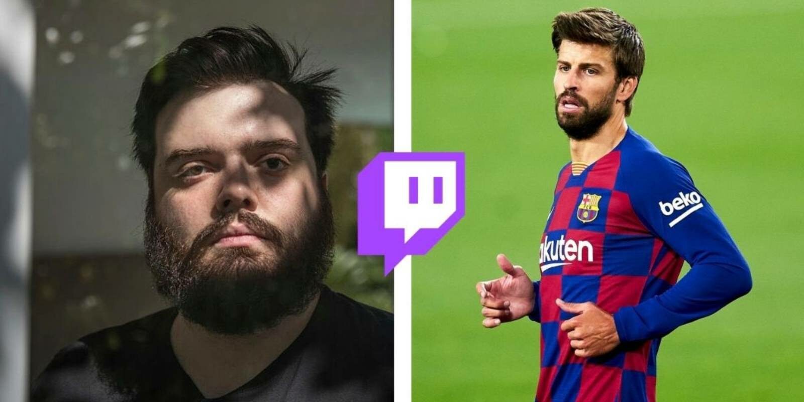 Piqué, amb Ibai Llanos | @IbaiLlanos
