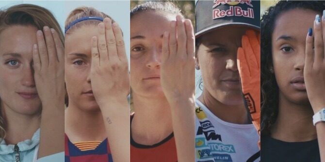 Esportistes catalanes, en una campanya feminista | T'ho estàs perdent