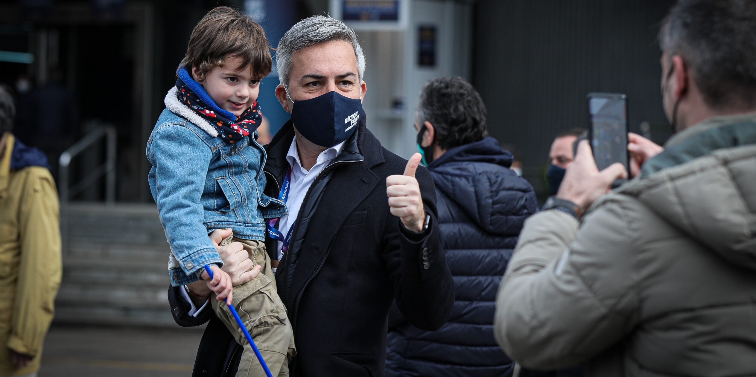 Víctor Font, el dia de les eleccions | Jordi Borràs