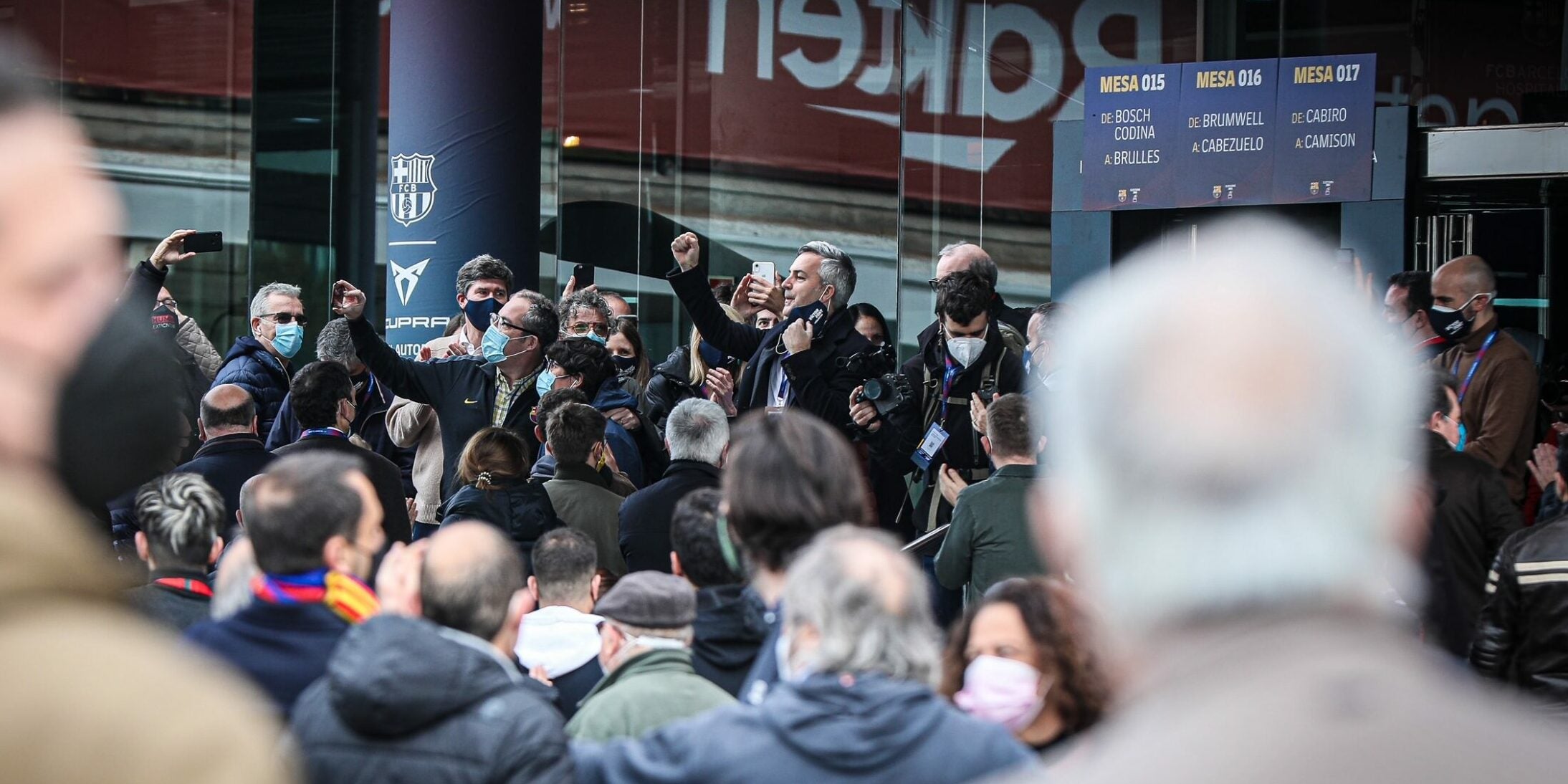 Víctor Font, abans de votar | Jordi Borràs