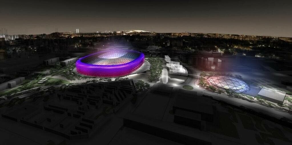Una simulació d'un dels projectes d'Espai Barça | Europa Press