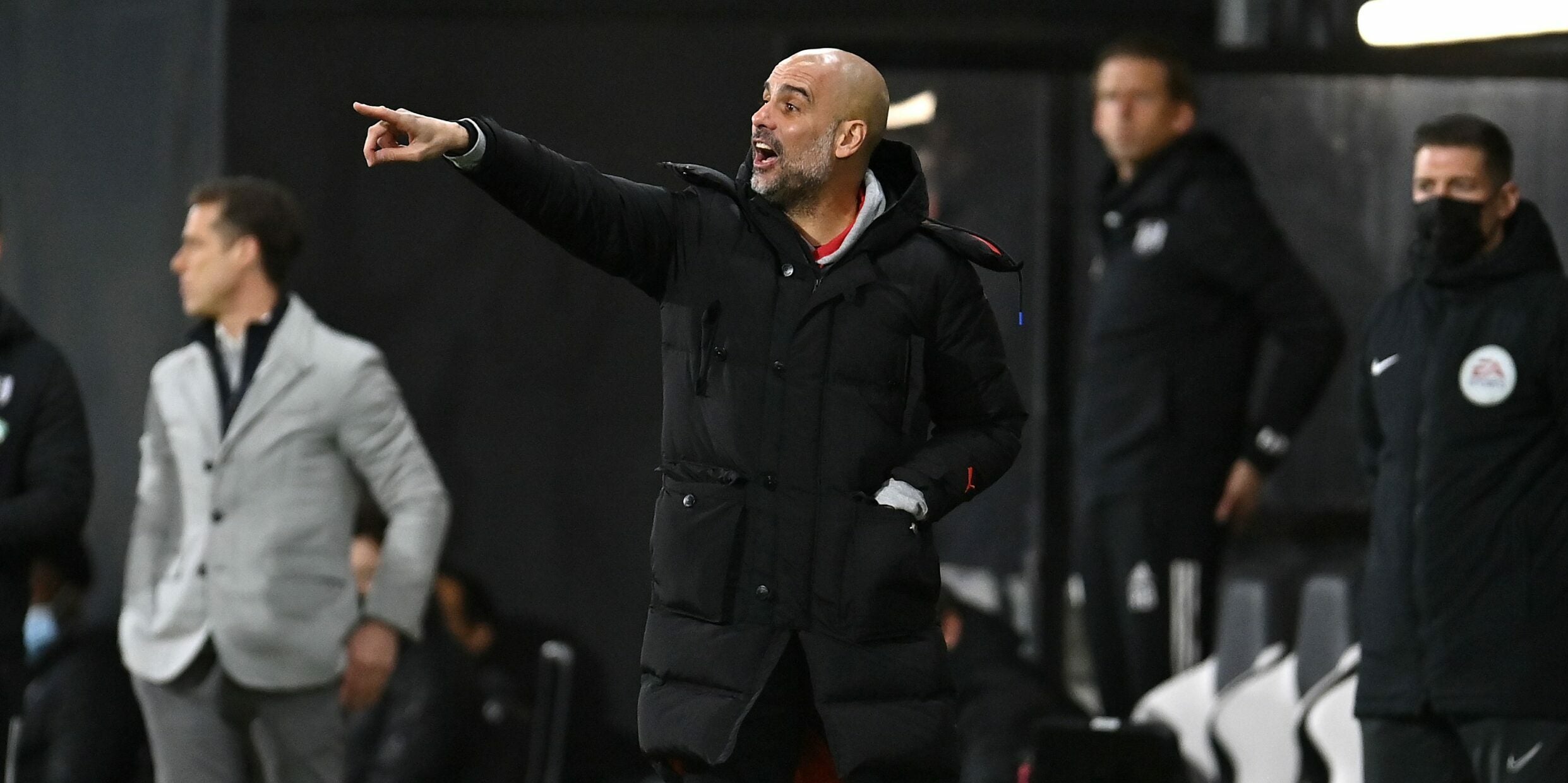 Guardiola durant un partit del City | Europa Press