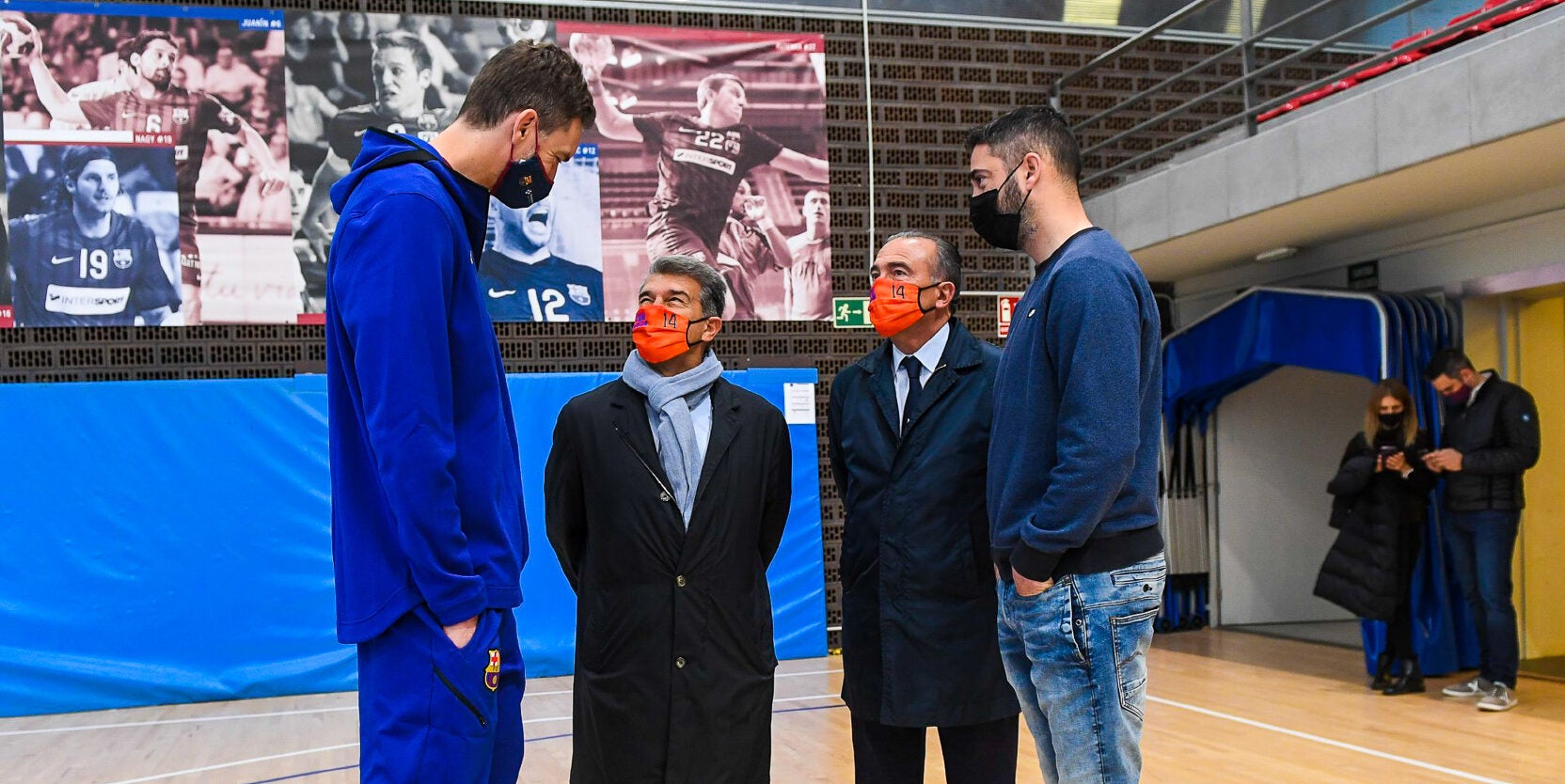 Laporta, amb Gasol i Navarro | FC Barcelona