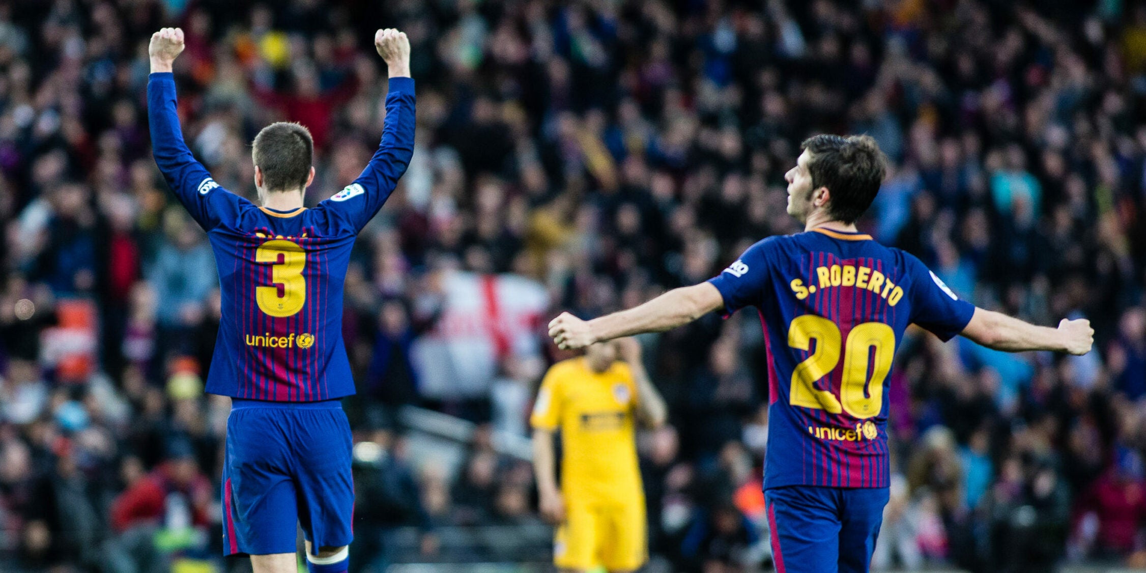 Piqué i Sergi Roberto, en arxiu | Europa Press