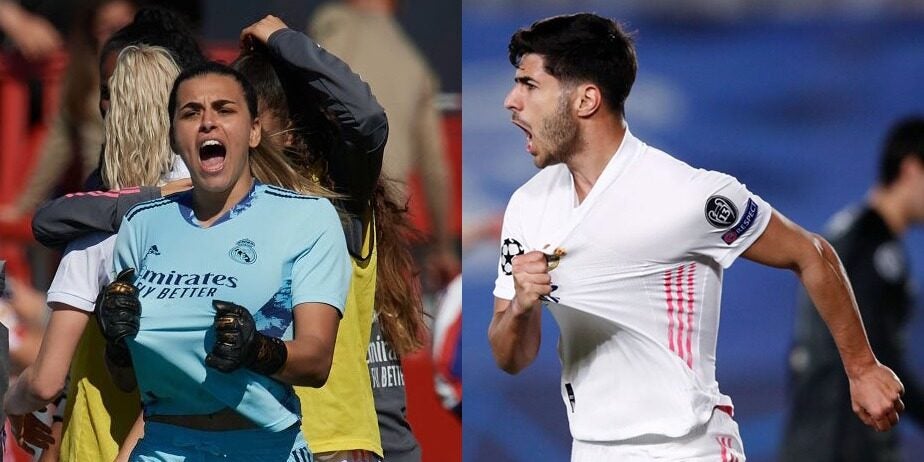 Misa i Asensio, jugadors del Reial Madrid | @marcoasensio10
